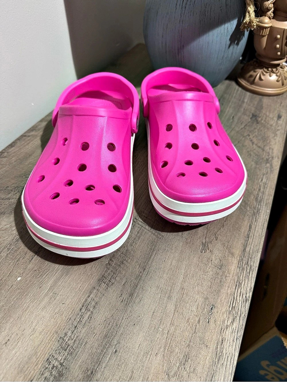Crocs Bayaband Clog Pink Platform Clogs